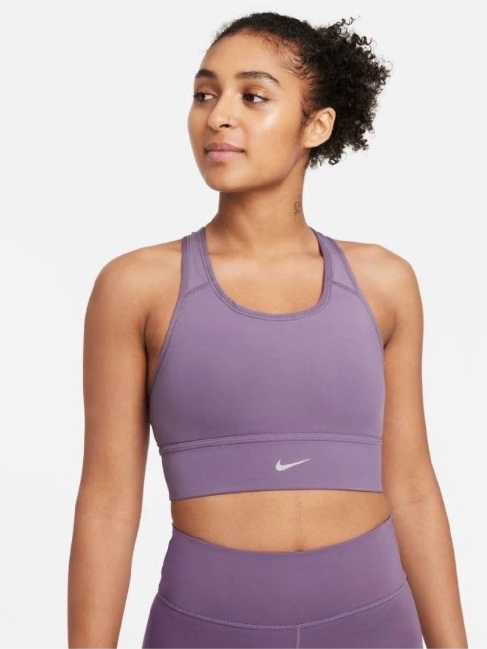 Nike Purple Racerback Sports Bra Bralette